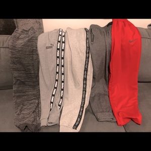 5 pair EUC men’s size Medium joggers